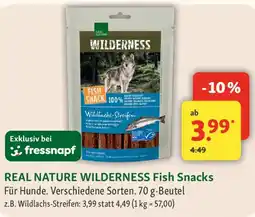 Fressnapf REAL NATURE WILDERNESS Fish Snacks Für Hunde. Angebot
