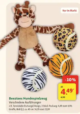 Fressnapf Beeztees Hundespielzeug Angebot