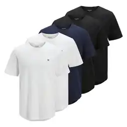 Netto Marken-Discount JPRBLABRODY TEE CREW NECK 5PK Herren T-Shirt Angebot