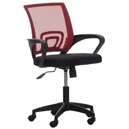 Netto Marken-Discount CLP Bürostuhl Auburn Farbe:rot Angebot