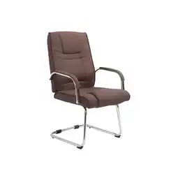 Netto Marken-Discount CLP Besucherstuhl Attila Stoff Farbe:braun Angebot