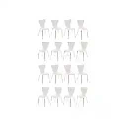 Netto Marken-Discount CLP 16er Set Besucherstuhl Calisto Farbe:weiß Angebot
