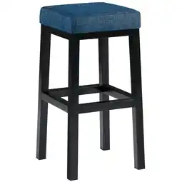 Netto Marken-Discount CLP Barhocker Taylor B80 Stoff Farbe:blau Angebot