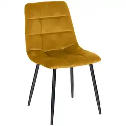 Netto Marken-Discount CLP Esszimmerstuhl Antibes Farbe:gelb Angebot