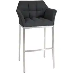 Netto Marken-Discount CLP Barhocker Damaso E Filz mit 4-Fuß Gestell Farbe:anthrazitGestell Farbe:edelstahl Angebot