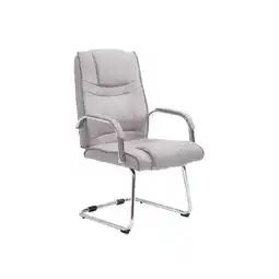 Netto Marken-Discount CLP Besucherstuhl Attila Stoff Farbe:grau Angebot