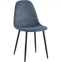 Netto Marken-Discount CLP Esszimmerstuhl Napier Stoff Farbe:dunkelblauMaterial:Stoff Angebot