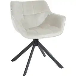 Netto Marken-Discount CLP Stuhl Westport Samt Farbe:creme Angebot