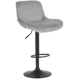 Netto Marken-Discount CLP Barhocker Solon Schwarz Samt Farbe:grauMaterial:Samt Angebot