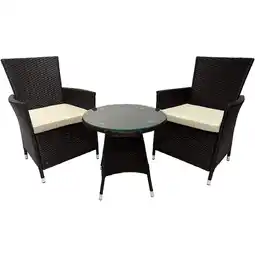 Netto Marken-Discount CLP Sitzgruppe Fireda Farbe:dunkelbraun Angebot