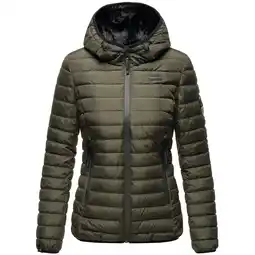 Netto Marken-Discount MARIKOO Damen Winterjacke Steppjacke mit kuschlig weichem Teddyfell Jaylaa Angebot