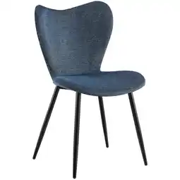 Netto Marken-Discount CLP Esszimmerstuhl Maika Stoff Farbe:blauMaterial:Stoff Angebot