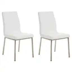 Netto Marken-Discount CLP 2er Set Esszimmerstühle Colmar Farbe:weiß Angebot