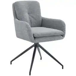 Netto Marken-Discount CLP Esszimmerstuhl Pickett Stoff Farbe:grau Angebot