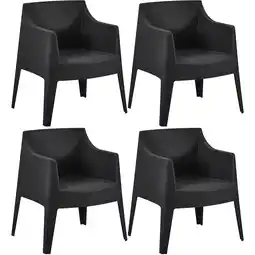 Netto Marken-Discount CLP 4er Set Stühle Bartal Farbe:schwarz Angebot