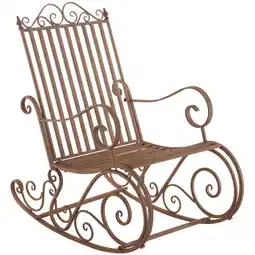 Netto Marken-Discount CLP Schaukelstuhl Smilla Farbe:braun Angebot