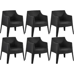 Netto Marken-Discount CLP 6er Set Stühle Bartal Farbe:schwarz Angebot