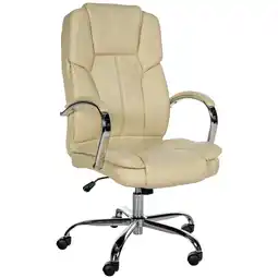 Netto Marken-Discount CLP Bürostuhl BIG Xanthos Farbe:creme Angebot
