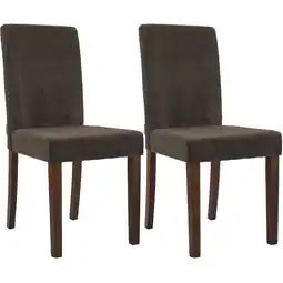 Netto Marken-Discount CLP 2er Set Esszimmerstuhl Ina Cord antik dunkel Farbe:braunGestell Farbe:antik-dunkel Angebot