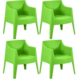 Netto Marken-Discount CLP 4er Set Stühle Bartal Farbe:grün Angebot