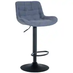 Netto Marken-Discount CLP Barhocker Tover Stoff Farbe:blauMaterial:Stoff Angebot