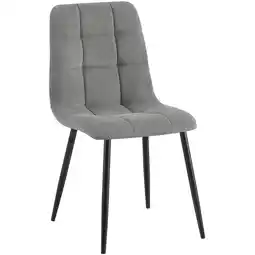 Netto Marken-Discount CLP Esszimmerstuhl Antibes Cord Farbe:grau Angebot