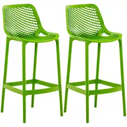 Netto Marken-Discount CLP 2er Set Barhocker Air Farbe:grün Angebot