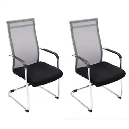 Netto Marken-Discount CLP 2er Set Besucherstühle Brenda Farbe:grau Angebot