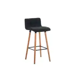 Netto Marken-Discount CLP Barhocker Lincoln Stoff Farbe:schwarz Angebot