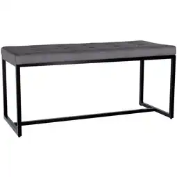 Netto Marken-Discount CLP Sitzbank Barci B Samt Farbe:dunkelgrauMaterial:Samt Angebot