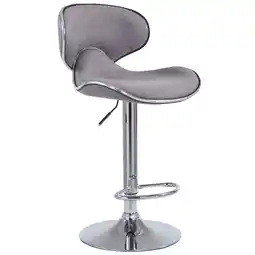 Netto Marken-Discount CLP Barhocker Las Vegas V2 Stoff chrom Farbe:hellgrauGestell Farbe:chrom Angebot