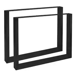 Netto Marken-Discount CLP 2x Tischbeine Velden 70 cm Farbe:schwarzGröße:70 cm Angebot