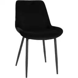 Netto Marken-Discount CLP Esszimmerstuhl Victoria Samt Farbe:schwarz Angebot