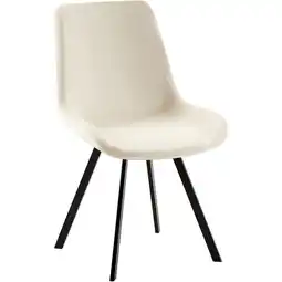 Netto Marken-Discount CLP Esszimmerstuhl Lewes Samt Farbe:creme Angebot