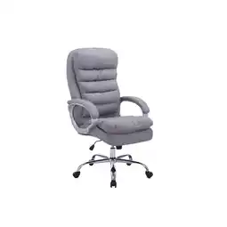 Netto Marken-Discount CLP Bürostuhl BIG Vancouver Stoff Farbe:grau Angebot