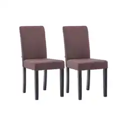 Netto Marken-Discount CLP 2er Set Esszimmerstuhl Ina Stoff schwarz Farbe:braunGestell Farbe:schwarz Angebot