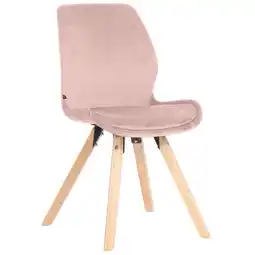 Netto Marken-Discount CLP Stuhl Luna Samt Farbe:pinkMaterial:Samt Angebot
