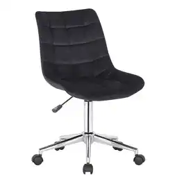 Netto Marken-Discount CLP Bürostuhl Medford Samt Farbe:schwarz Angebot