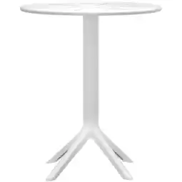 Netto Marken-Discount CLP Tisch Lacota rund 60 cm Farbe:weiß Angebot