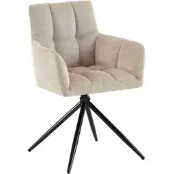 Netto Marken-Discount CLP Esszimmerstuhl Jonah Stoff Farbe:hellbraun Angebot