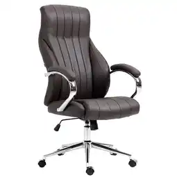 Netto Marken-Discount CLP Bürostuhl Wigan Echtleder Farbe:braun Angebot