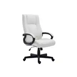 Netto Marken-Discount CLP Bürostuhl XL Sparta Kunstleder Farbe:weiß Angebot