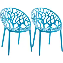 Netto Marken-Discount CLP 2er Set Stuhl Hope Farbe:blau Angebot