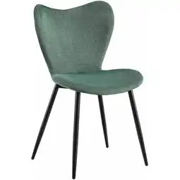 Netto Marken-Discount CLP Esszimmerstuhl Maika Stoff Farbe:grünMaterial:Stoff Angebot