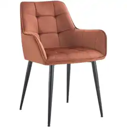 Netto Marken-Discount CLP Esszimmerstuhl Ferndale Samt Farbe:braun Angebot
