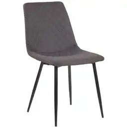 Netto Marken-Discount CLP Stuhl Telde Stoff Farbe:dunkelgrau Angebot