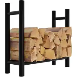 Netto Marken-Discount CLP Kaminholzständer Medya rund 30x80x80 cm schwarz Größe:30x80x80 cmForm:rund Angebot
