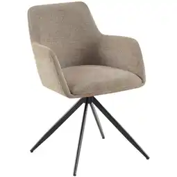 Netto Marken-Discount CLP Esszimmerstuhl Olema Stoff Farbe:taupe Angebot