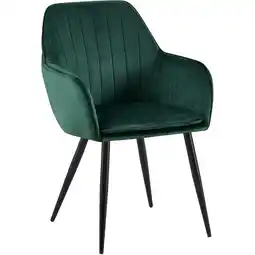 Netto Marken-Discount CLP Esszimmerstuhl Cheryl Samt schwarz Farbe:grünGestell Farbe:schwarz Angebot