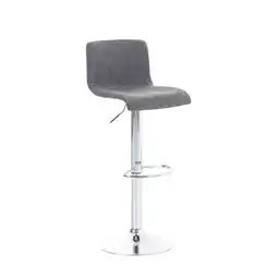 Netto Marken-Discount CLP Barhocker Hoover Stoff C Farbe:hellgrauMaterial Gestell:Metall in Chromoptik Angebot